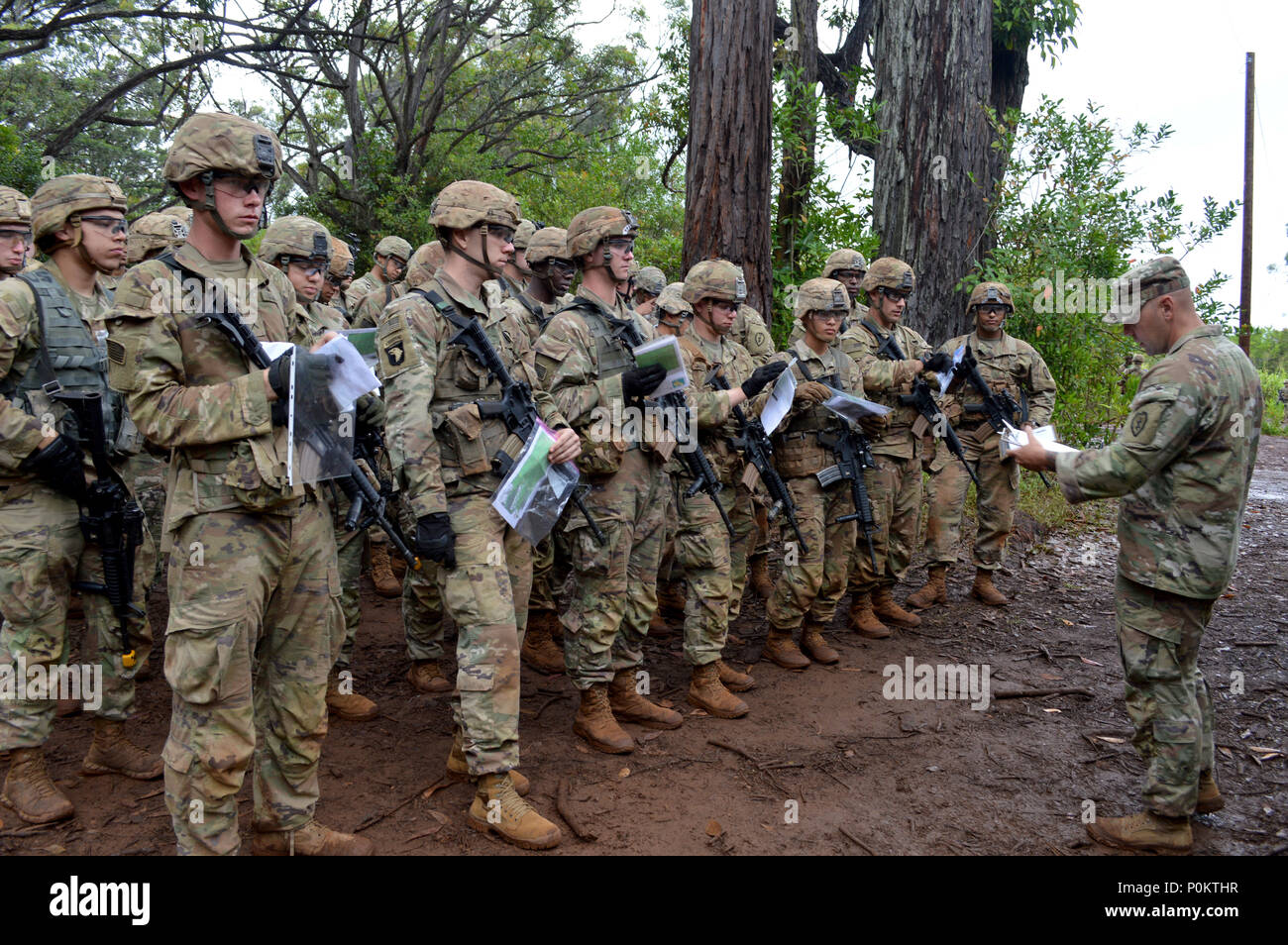 Soldiers assigned to 2nd Battalion, 35th Infantry Regiment, 3rd Brigade