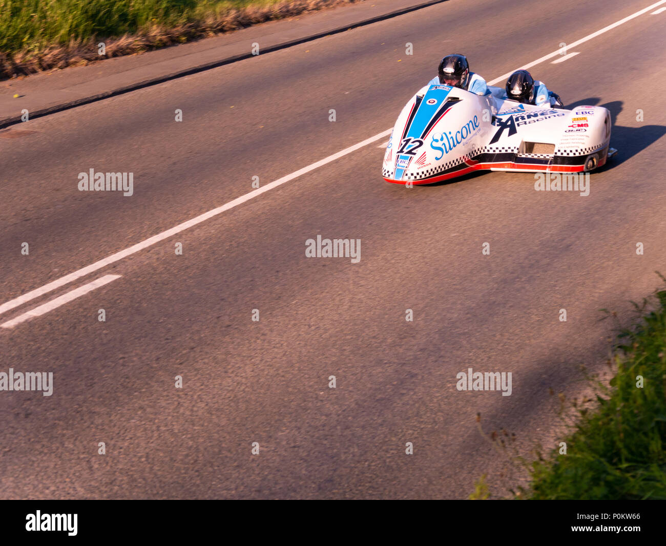 Isle of man tourist trophy track hi-res stock photography and images ...