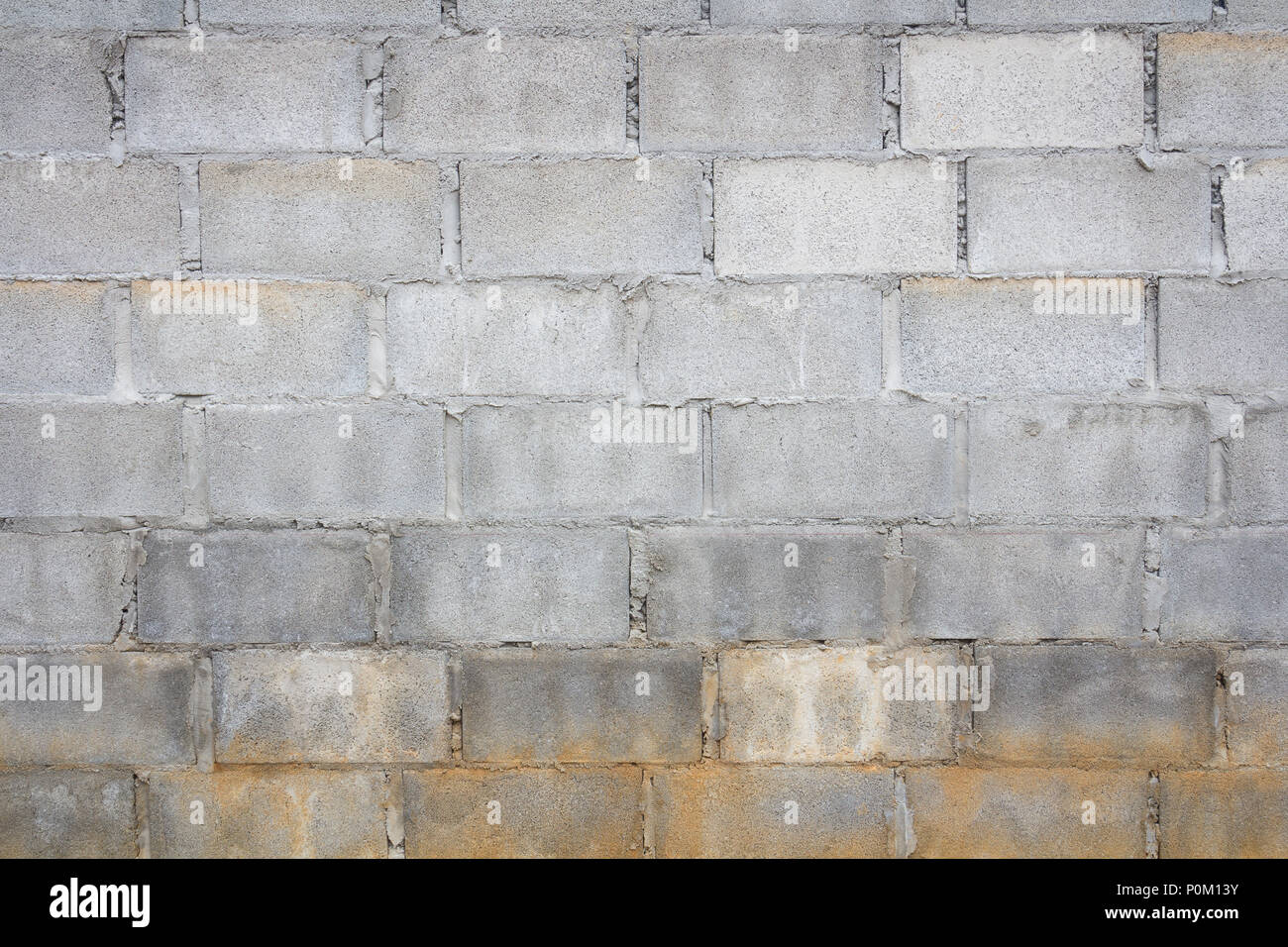 cinder block wall background, brick texture Stock Photo Alamy