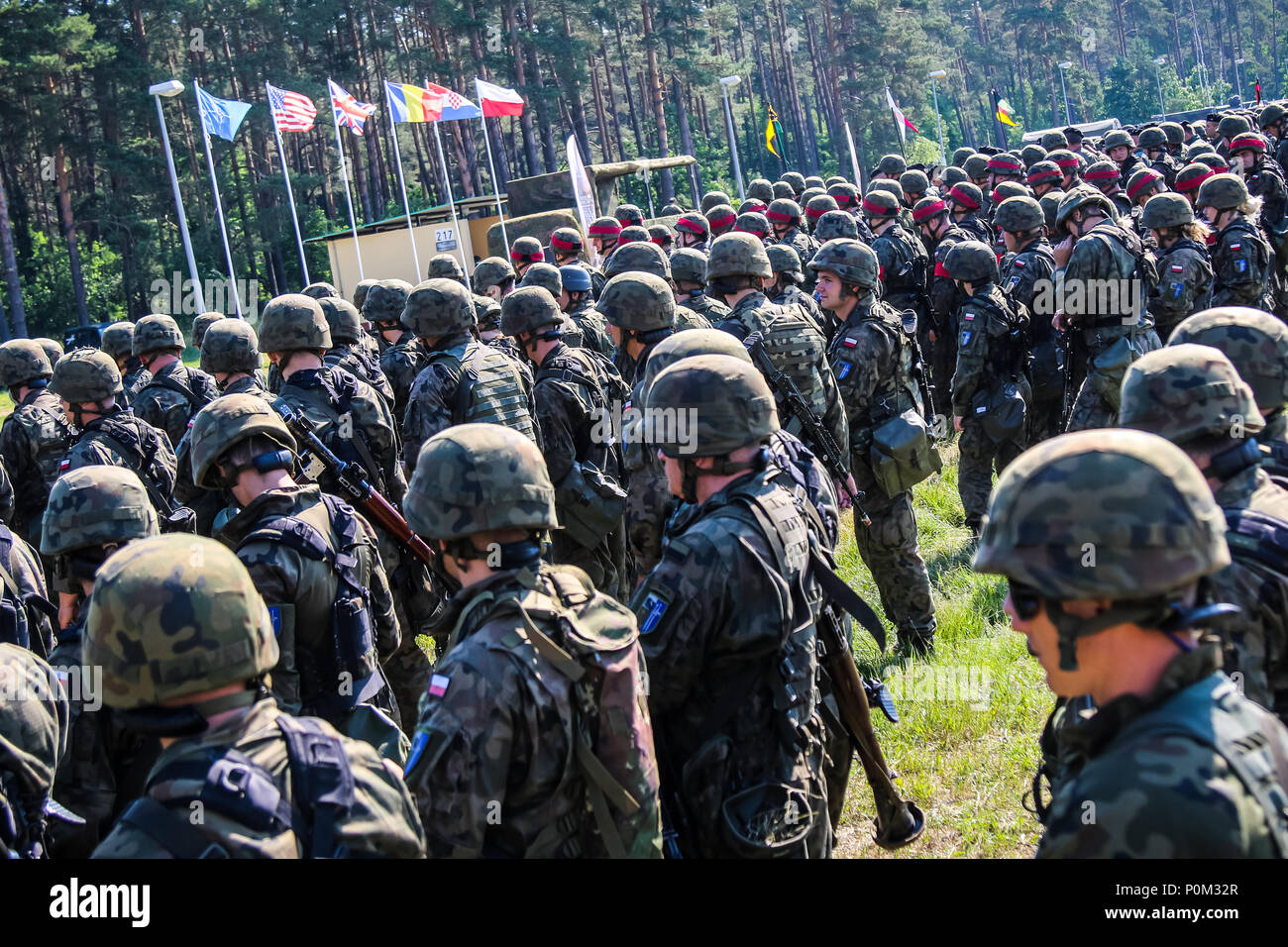 Multinational Military Multinational brotherhood hi-res stock photography and images - Alamy