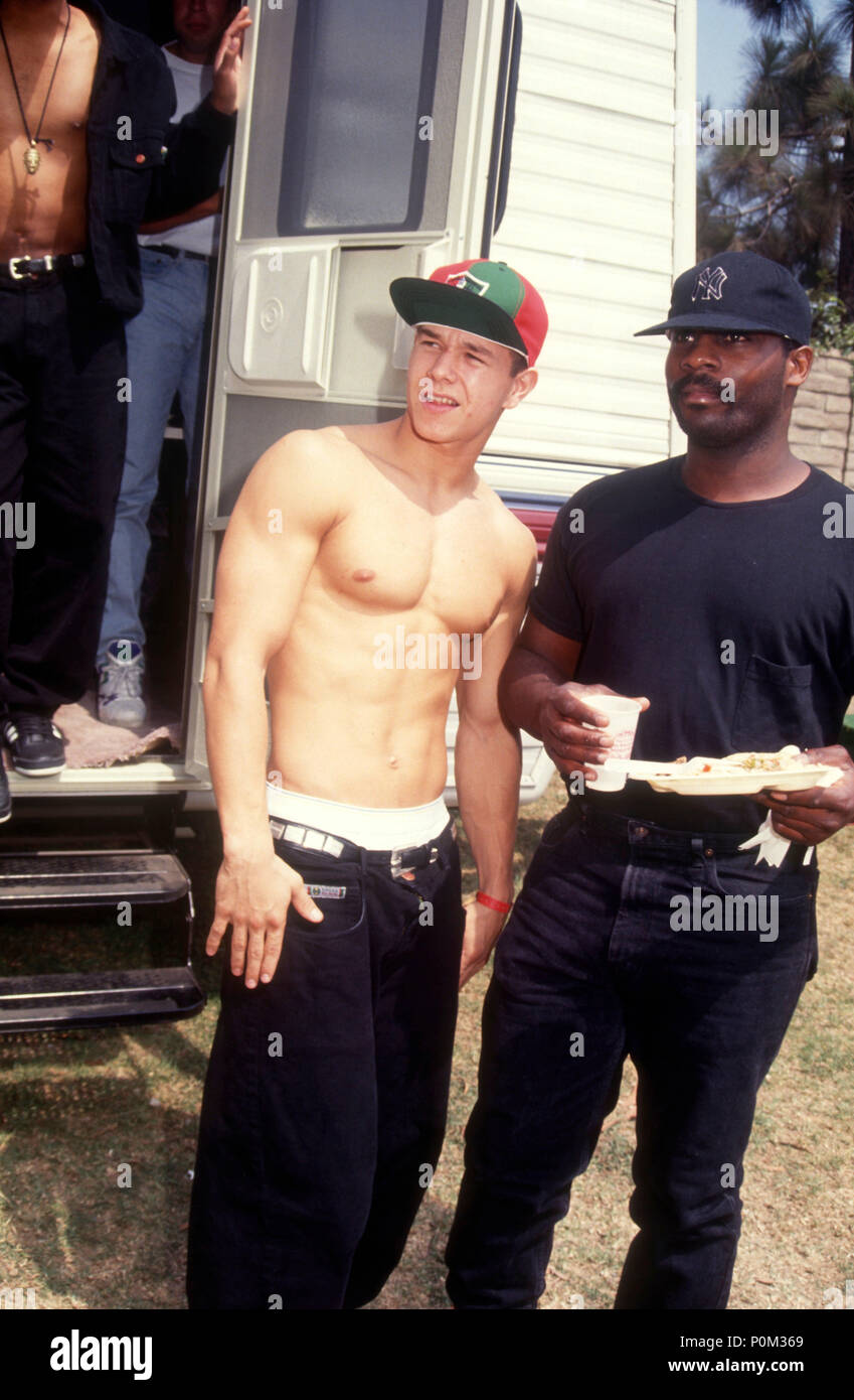 EAST LOS ANGELES, CA - SEPTEMBER 15: Singer/rapper Mark Wahlberg, aka
