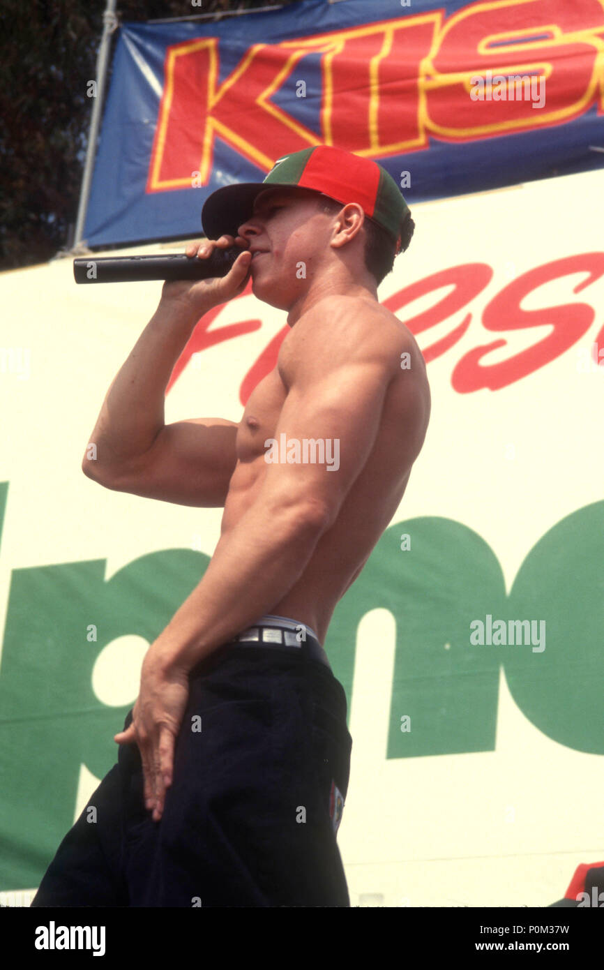 EAST LOS ANGELES, CA - SEPTEMBER 15: Singer/rapper Mark Wahlberg