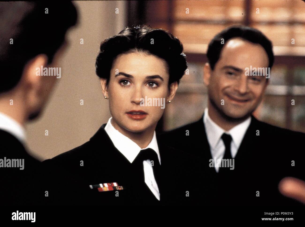 Original Film Title: A FEW GOOD MEN.  English Title: A FEW GOOD MEN.  Film Director: ROB REINER.  Year: 1992.  Stars: DEMI MOORE; KEVIN POLLAK. Credit: COLUMBIA TRI STAR / SCHWARTZ, ANDY / Album Stock Photo