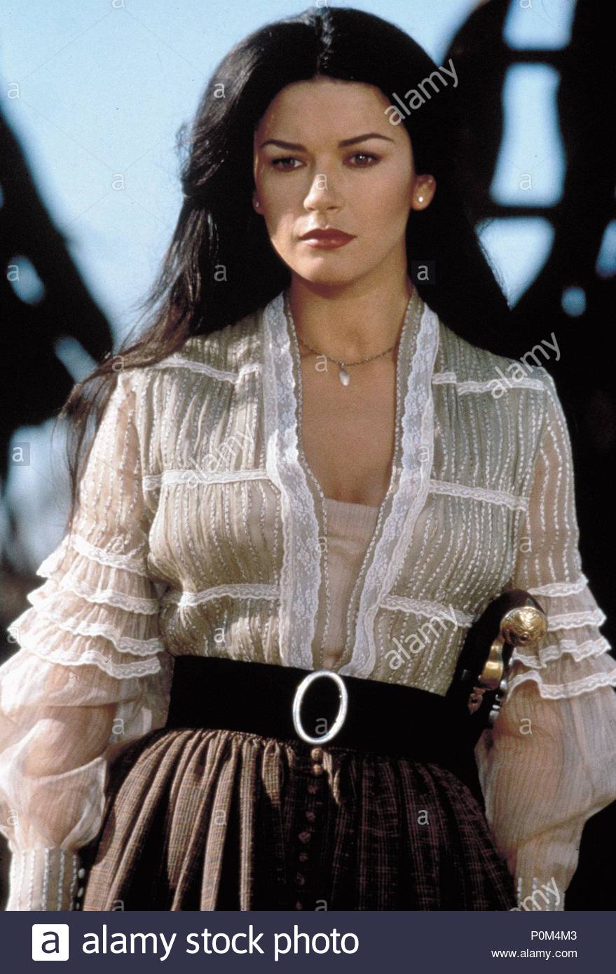 Catherine Zeta Jones Mask Zorro Stock Photos Catherine Zeta Jones 