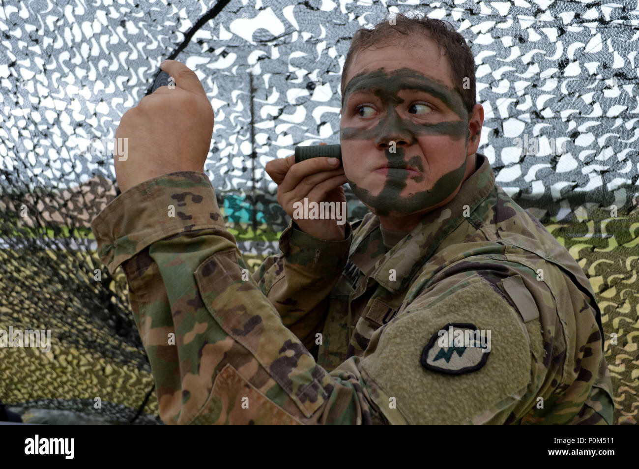 Camouflage yourself and your individual equipment hires stock