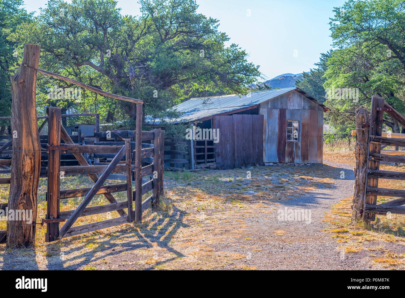 Faraway Ranch at Chiricahua National Monument, Willcox, Arizona Stock
