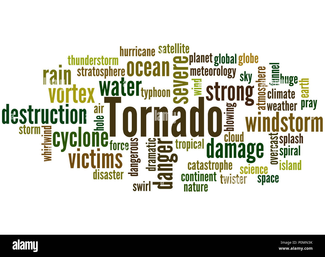 Tornado, word cloud concept on white background Stock Photo Alamy