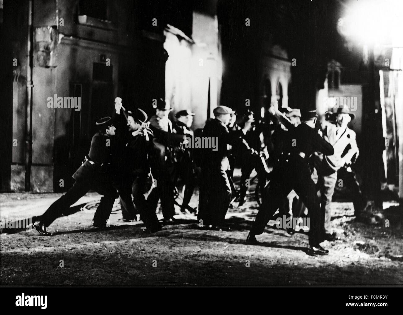 Original Film Title: SOUS LES TOITS DE PARIS.  English Title: UNDER THE ROOFS OF PARIS.  Film Director: RENE CLAIR.  Year: 1930. Stock Photo