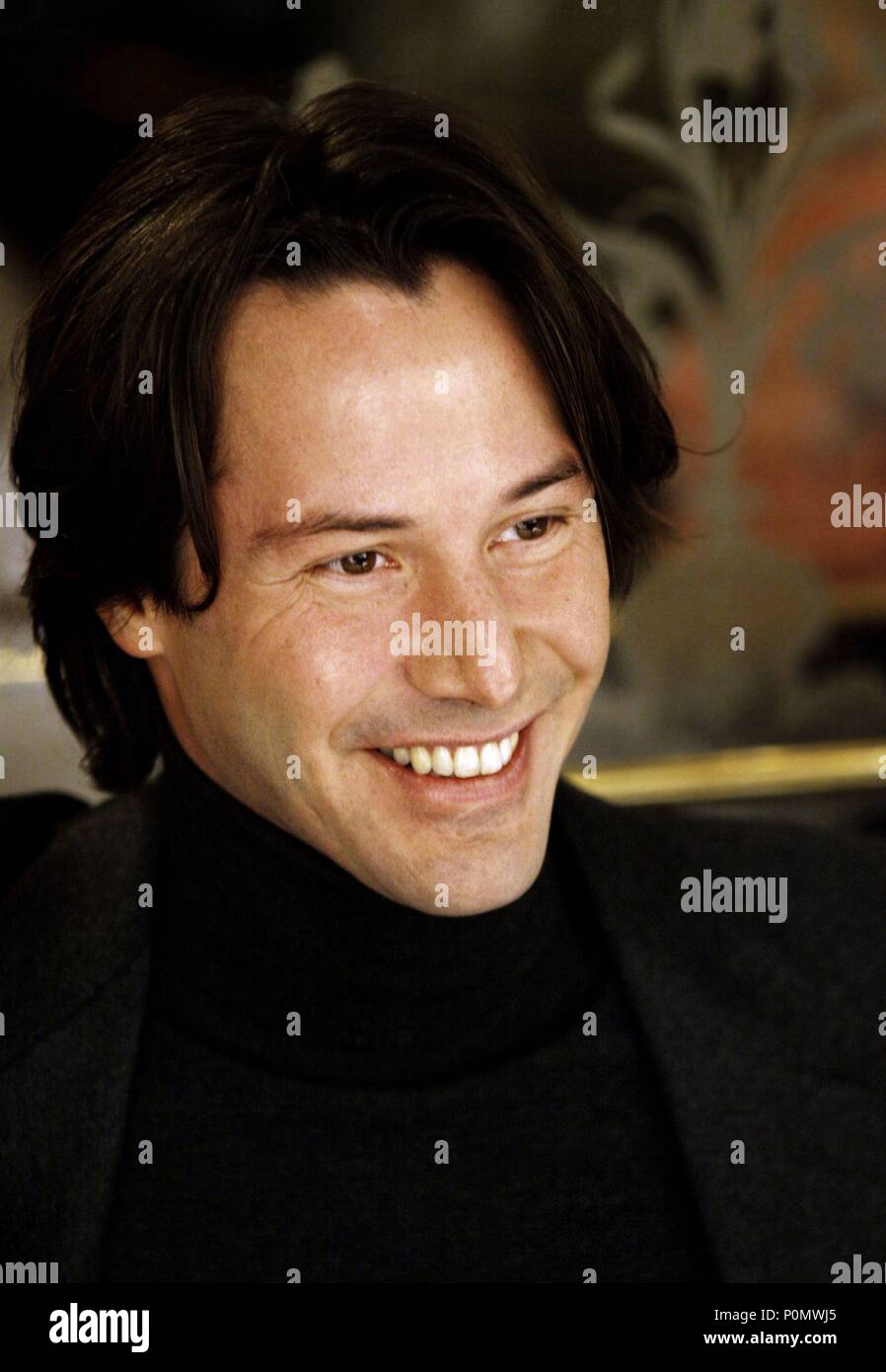 Original Film Title: SOMETHING'S GOTTA GIVE.  English Title: SOMETHING'S GOTTA GIVE.  Film Director: NANCY MEYERS.  Year: 2003.  Stars: KEANU REEVES. Credit: COLUMBIA PICTURES / Album Stock Photo