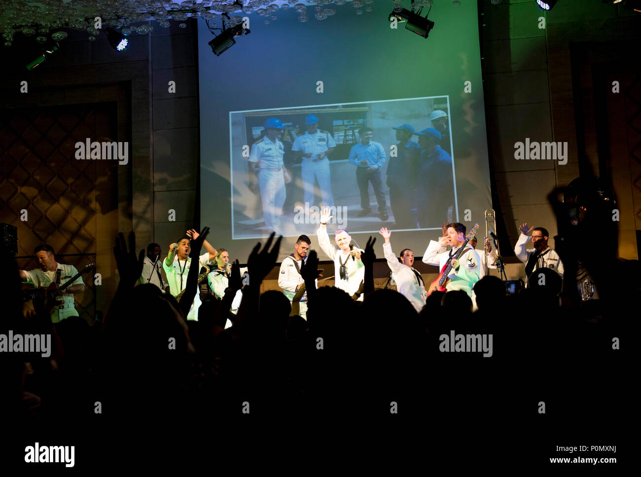 Concert crowd in vietnam hi-res stock photography and images - Alamy