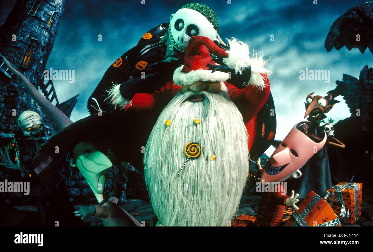 Nightmare Before Christmas Jack Skellington Santa