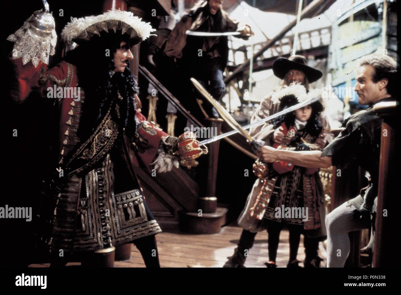 Captain hook dustin hoffman hi-res stock photography and images