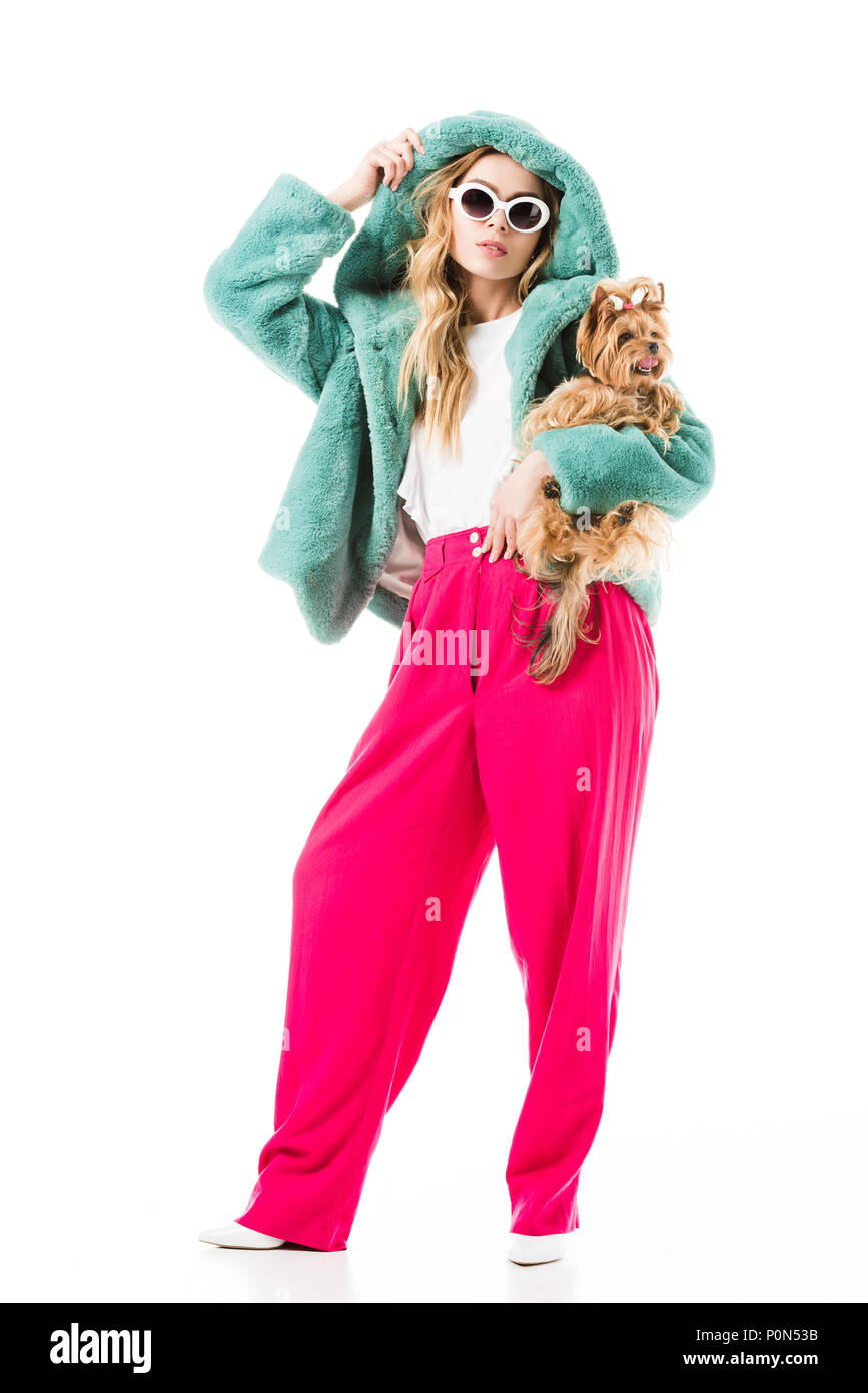 Girl wearing fur coat hi-res stock photography and images - Alamy
