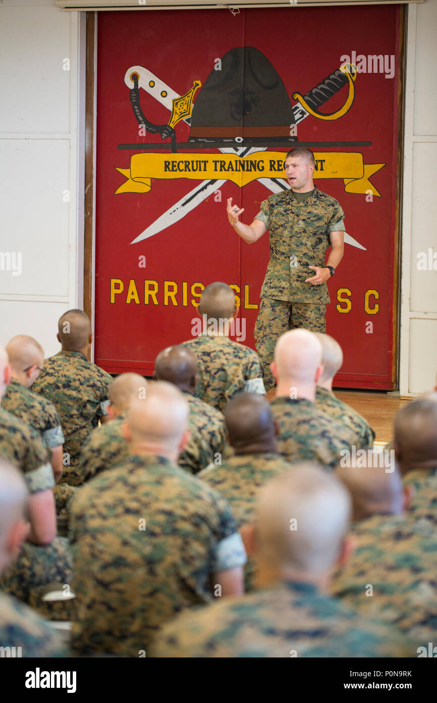 4th Rtbn Logo U.S. Marine Corps Capt. Anthony E. Sierawski, Delta Company Commander ...
