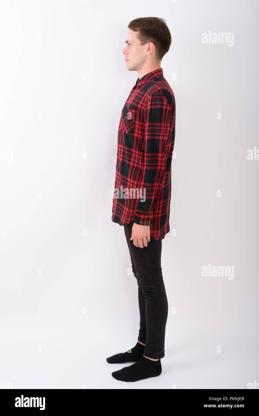 red checkered shirt outfit men
