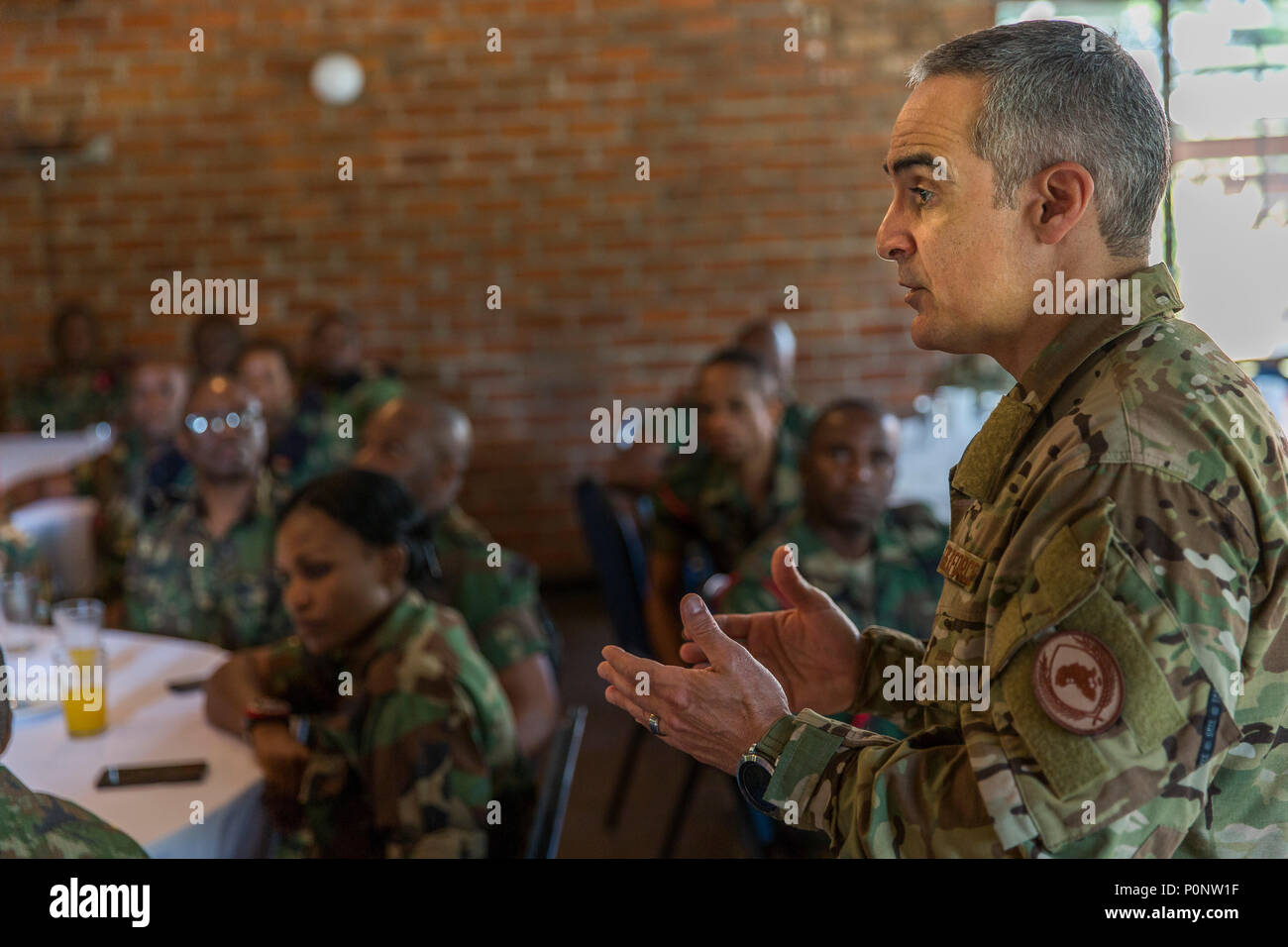 U S Africa Command Senior Enlisted Leader Command Chief Master