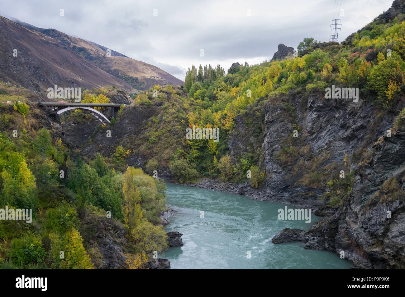 Kawarau in Central Otago, in the South Island of New Zealand Stock Photo Alamy