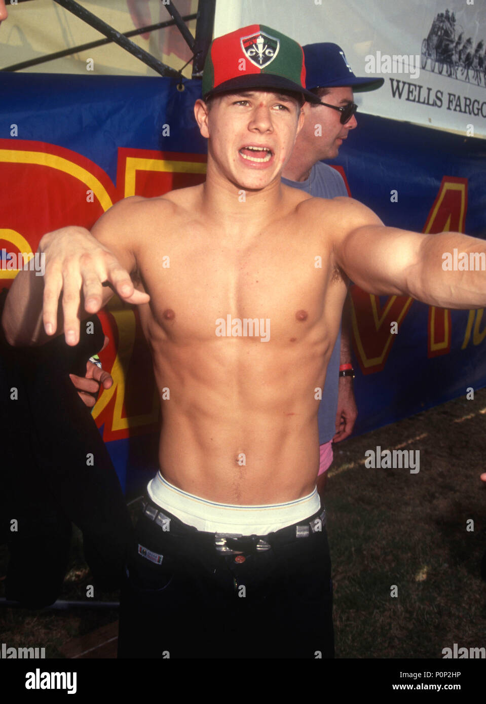 EAST LOS ANGELES, CA SEPTEMBER 15 Singer/rapper Mark Wahlberg, aka