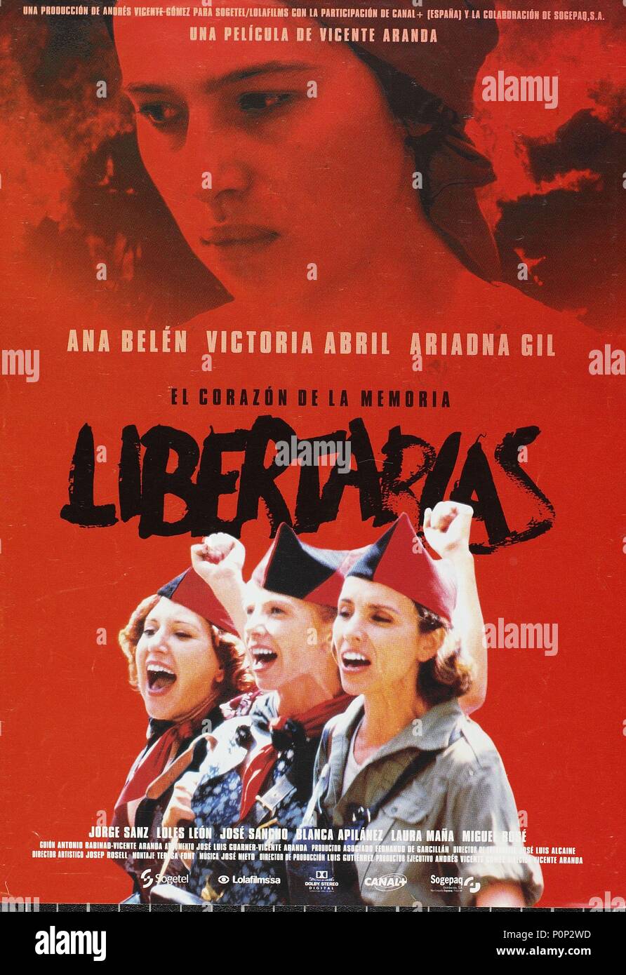 Original Film Title: LIBERTARIAS. English Title: FREEDOMFIGHTERS. Film  Director: VICENTE ARANDA. Year: 1996. Credit: SOGETEL/LOLAFILMS / Album  Stock Photo - Alamy