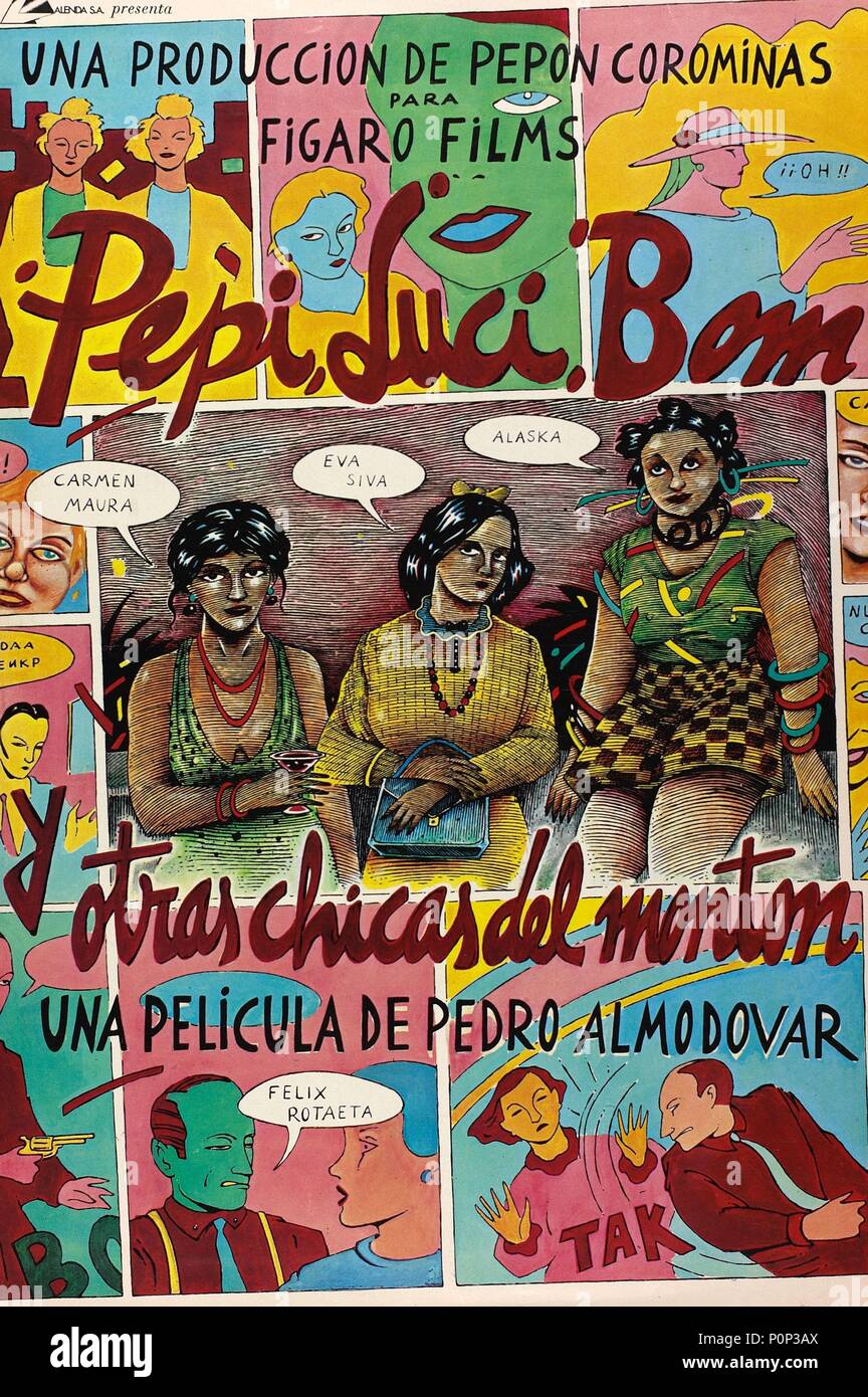 Original Film Title: PEPI, LUCI, BOM Y OTRAS CHICAS DEL MONTON. English  Title: PEPI, LUCI, BOM