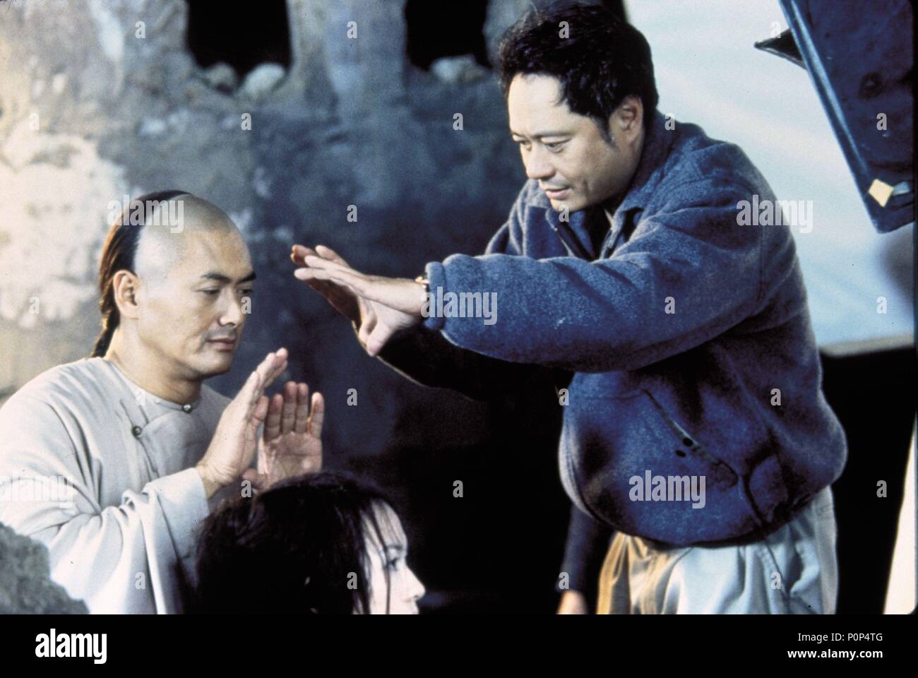 Original Film Title: WO HU CANG LONG.  English Title: CROUCHING TIGER, HIDDEN DRAGON.  Film Director: ANG LEE.  Year: 2000.  Stars: ANG LEE; CHOW YUN-FAT. Credit: COLUMBIA TRI STAR / Album Stock Photo