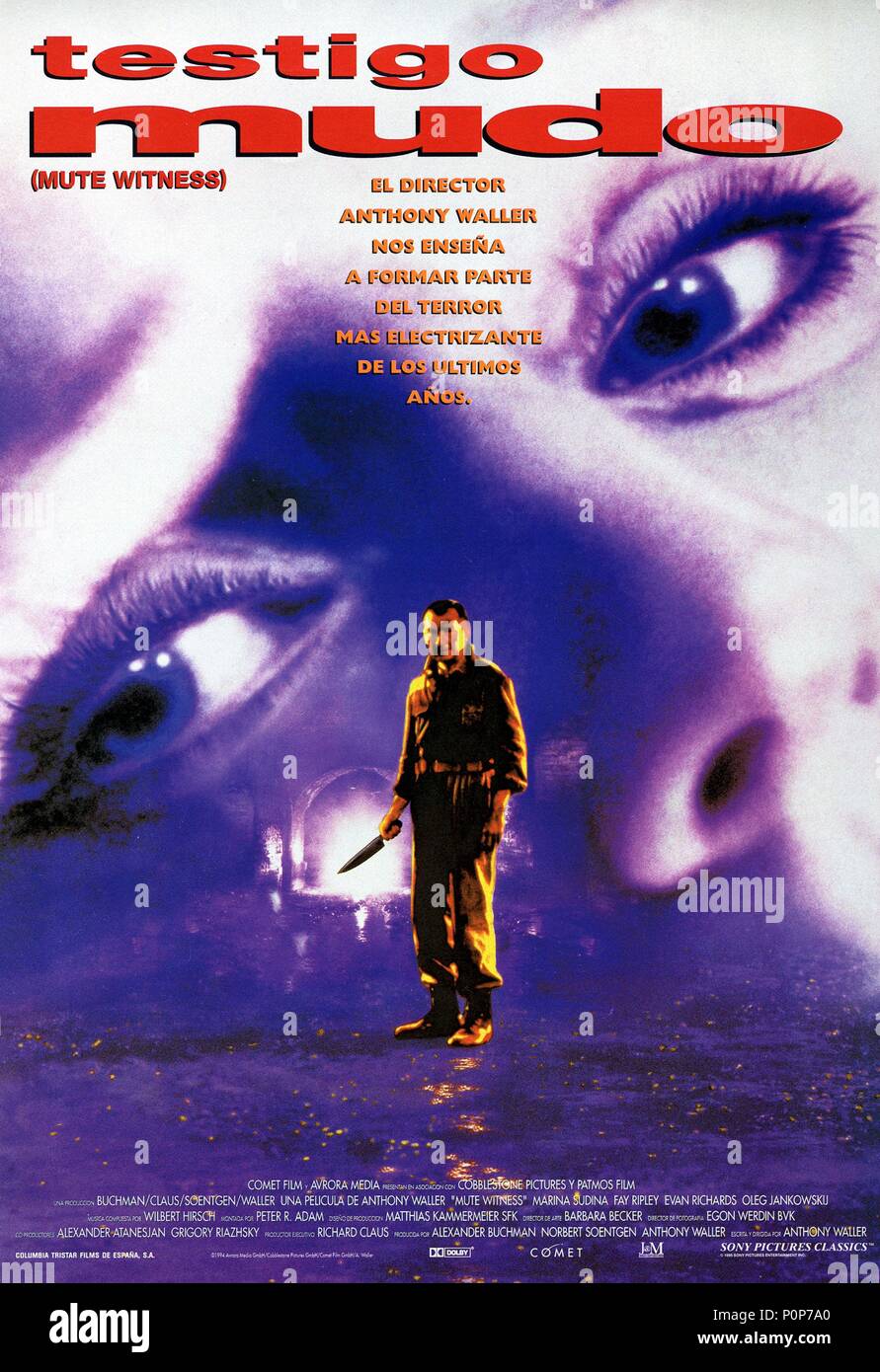 Original Film Title MUTE WITNESS. English Title MUTE WITNESS. Film