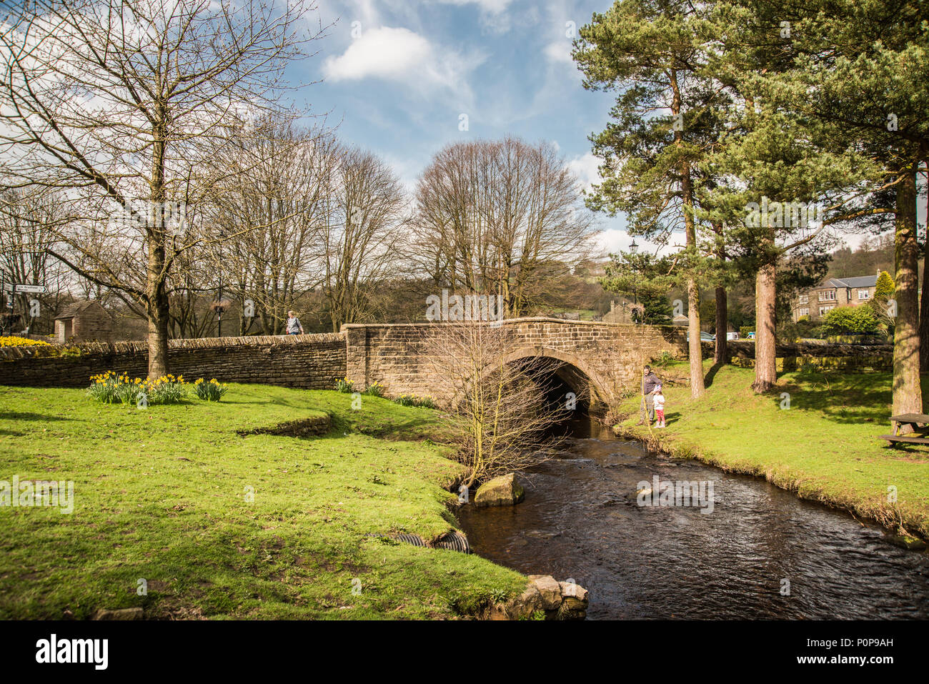 rural village Bradfield Sheffield, Ray Boswell Stock Photo Alamy