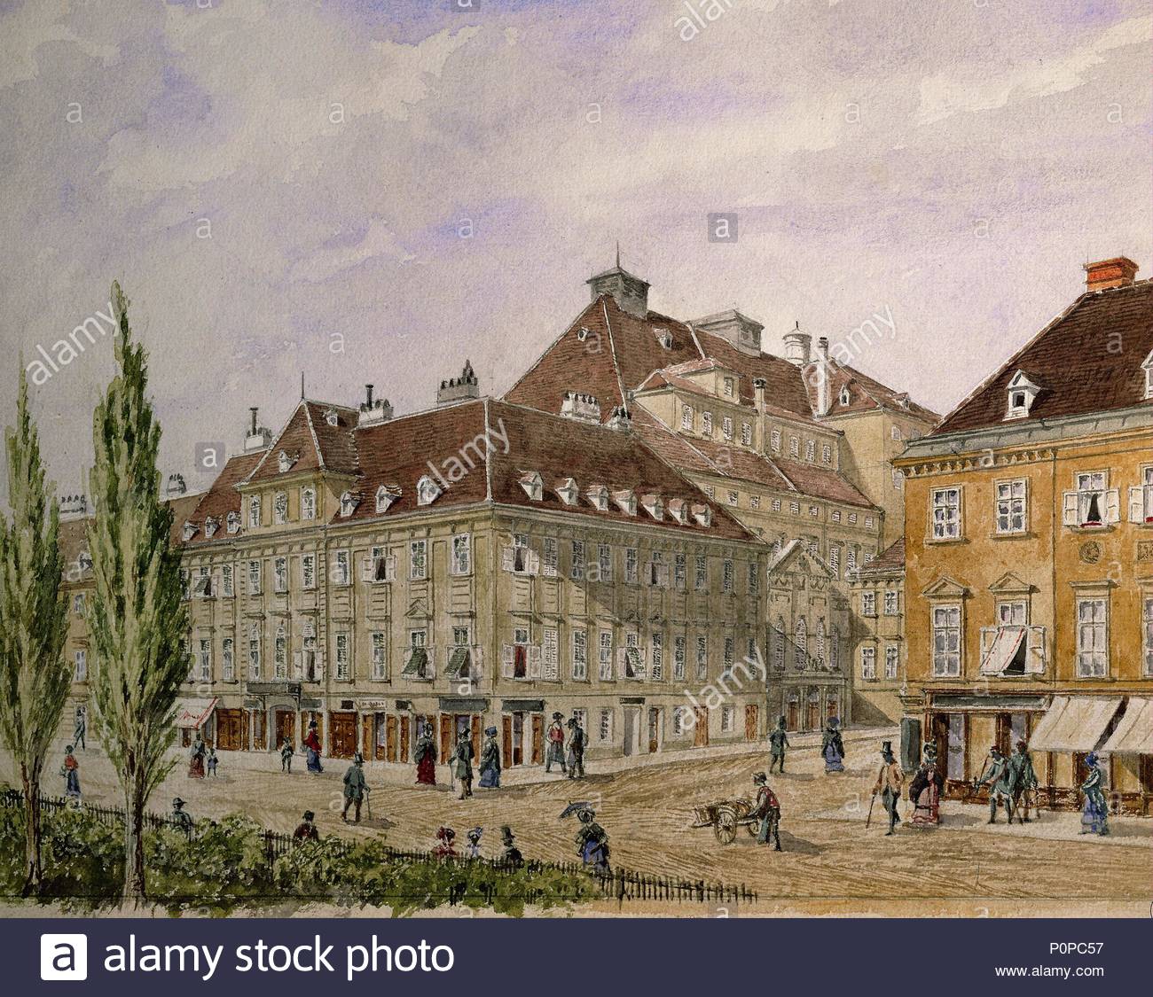 Beethoven House Vienna Stock Photos & Beethoven House Vienna Stock