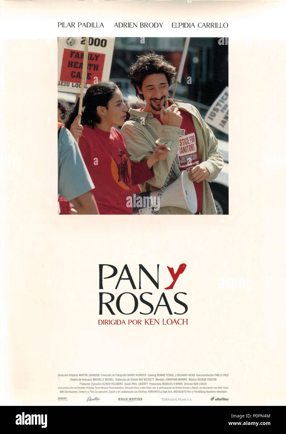 Original Film Title BREAD AND ROSES. English Title BREAD AND ROSES