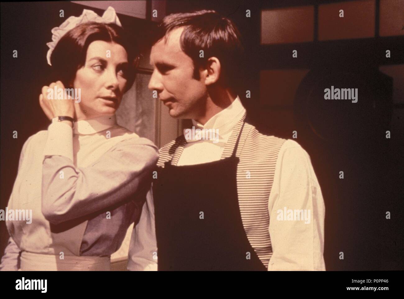 Original Film Title: UPSTAIRS, DOWNSTAIRS-TV.  English Title: UPSTAIRS, DOWNSTAIRS-TV.  Film Director: BILL BAIN; DEREK BENNET.  Year: 1971.  Stars: JEAN MARSH; CHRISTOPHER BEENY. Credit: LWT / Album Stock Photo