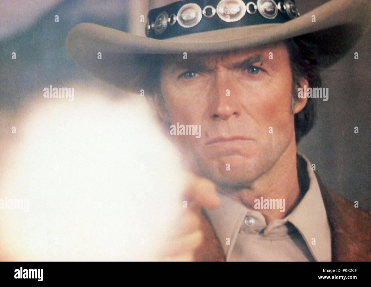 Original Film Title: BRONCO BILLY.  English Title: BRONCO BILLY.  Film Director: CLINT EASTWOOD.  Year: 1980.  Stars: CLINT EASTWOOD. Credit: WARNER BROTHERS / Album Stock Photo