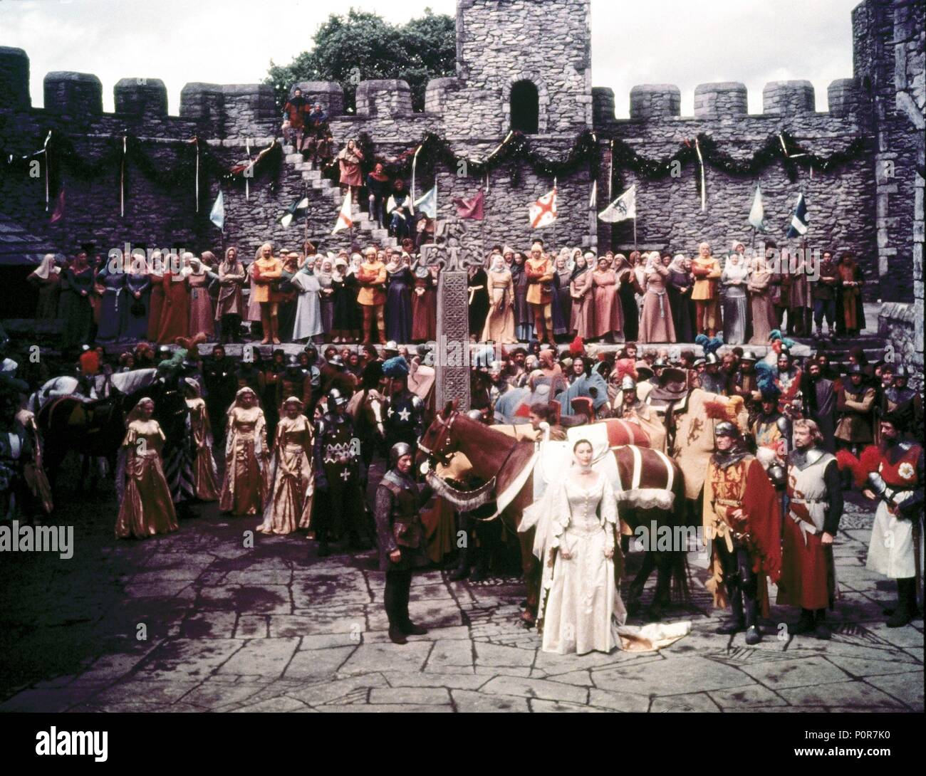 Original Film Title: KNIGHTS OF THE ROUND TABLE. English Title: KNIGHTS OF  THE ROUND TABLE. Film Director: RICHARD THORPE. Year: 1953. Credit: M.G.M /  Album Stock Photo - Alamy