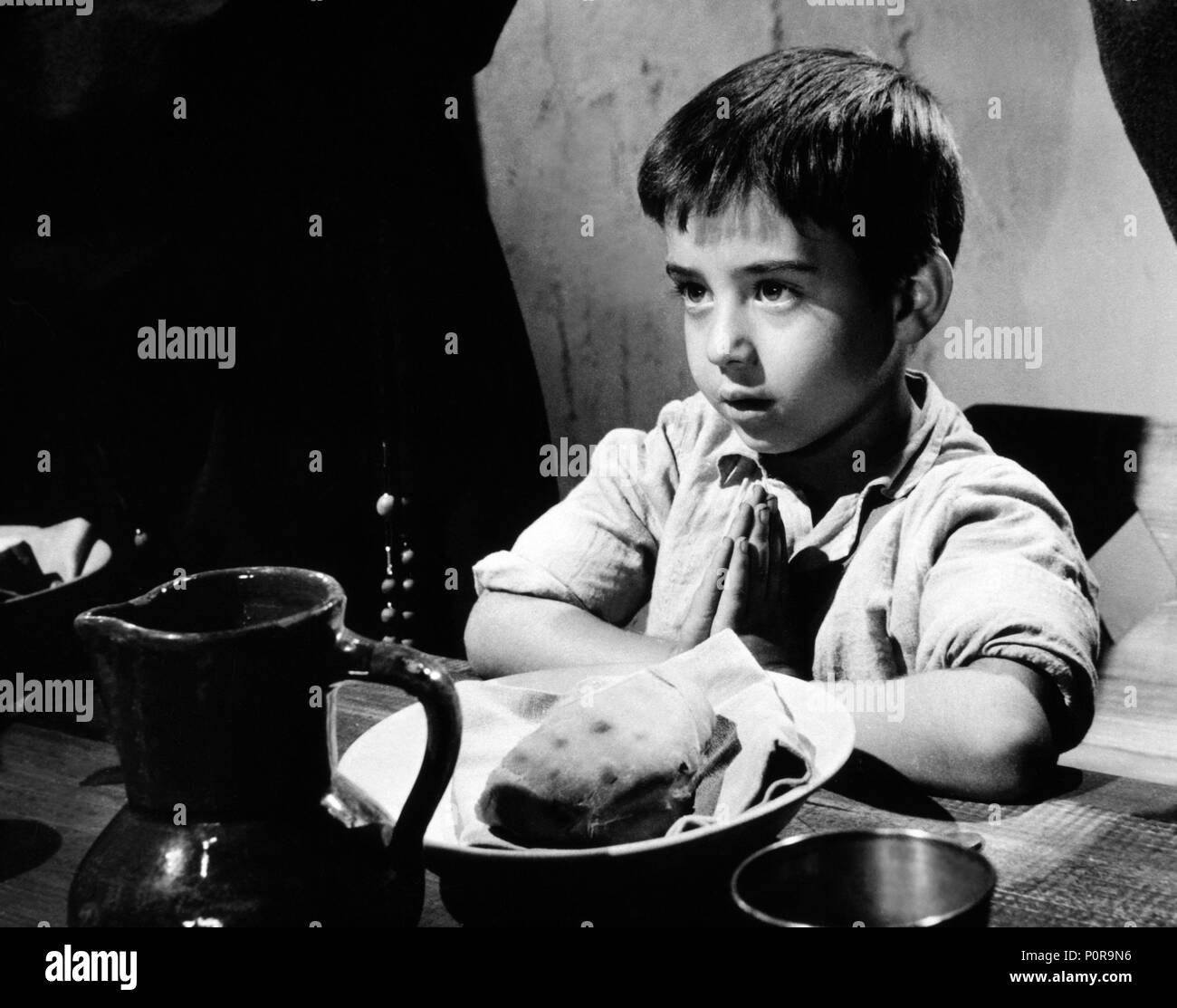 Original Film Title Marcelino Pan Y Vino English Title The Miracle Of Marcelino Film Director Ladislao Vajda Year 1955 Stars Pablito Calvo Credit Chamartin Producciones Y Distribucion Album Stock Photo Alamy