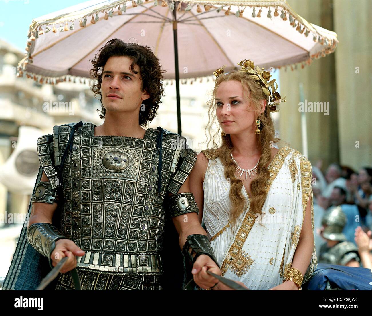 Original Film Title: ANN.  English Title: ANN.  Film Director: WOLFGANG PETERSEN.  Year: 2004.  Stars: HELEN OF TROY; ORLANDO BLOOM; DIANE KRUGER. Credit: WARNER BROS. / Album Stock Photo