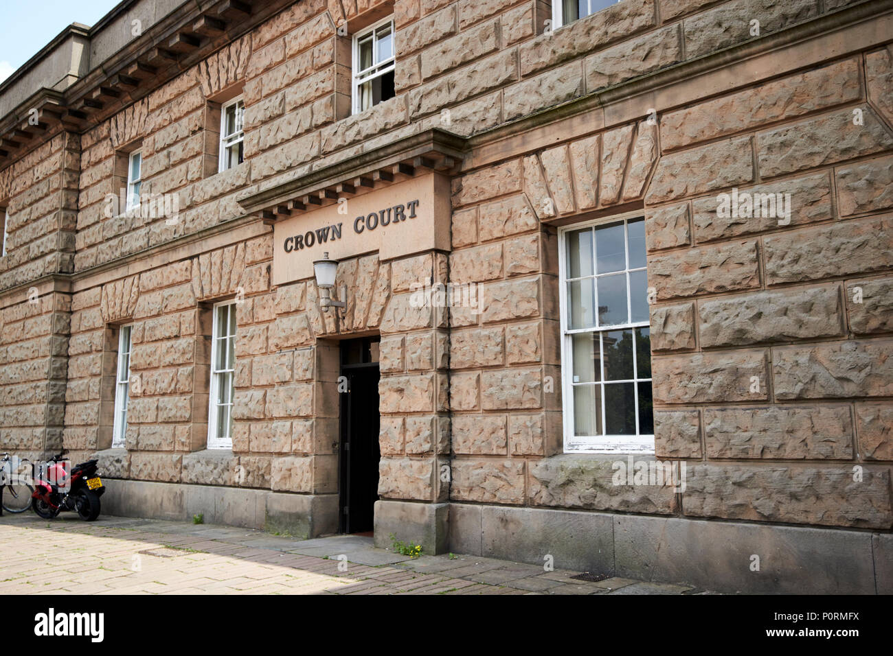 Chester Crown Court in Chester Castle Cheshire England UK Stock Photo