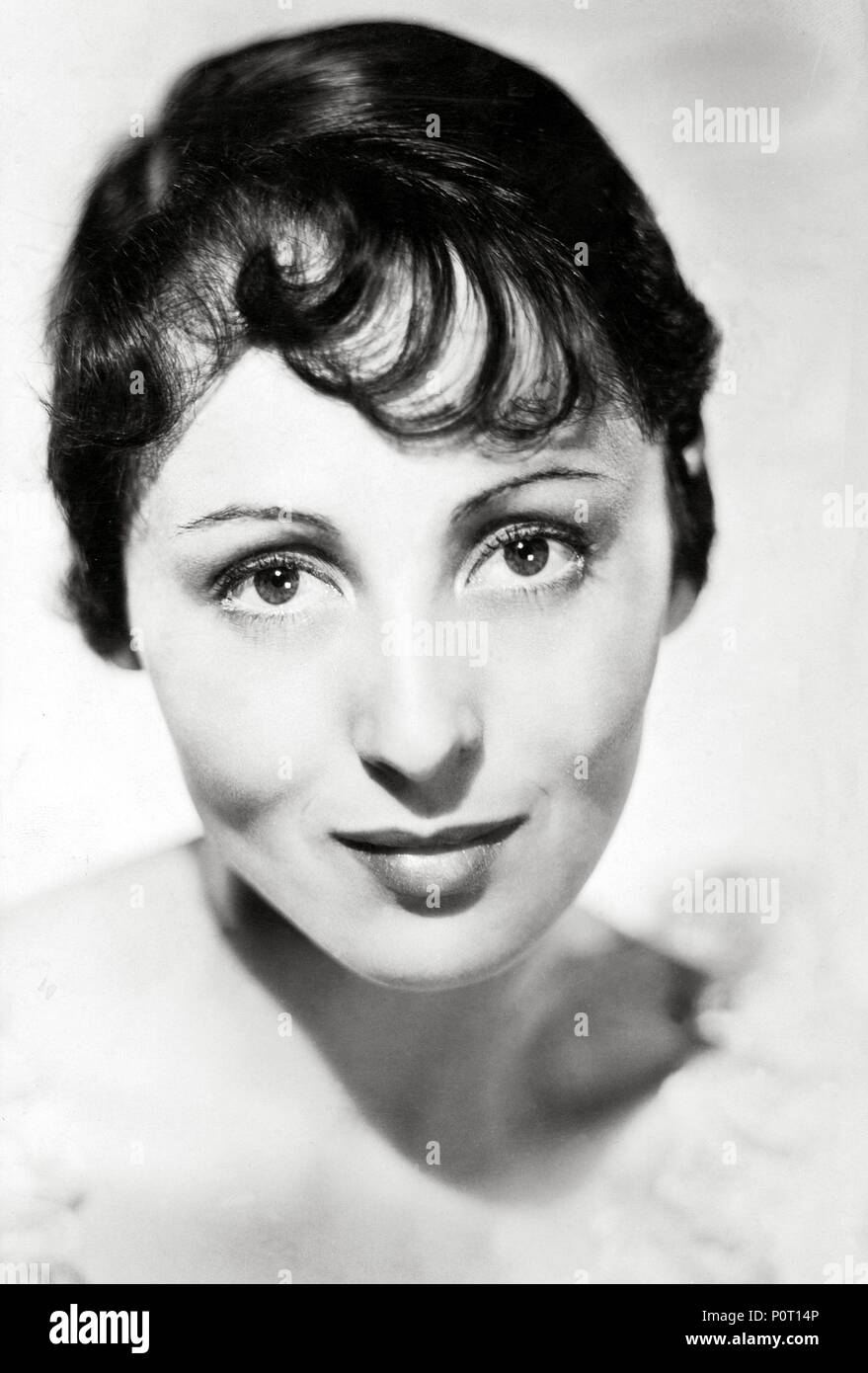 Stars: LUISE RAINER. Stock Photo