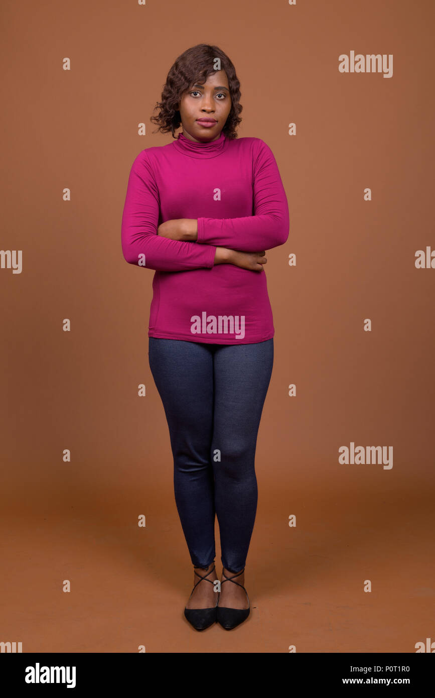 Young woman african american arms hi-res stock photography and images ...