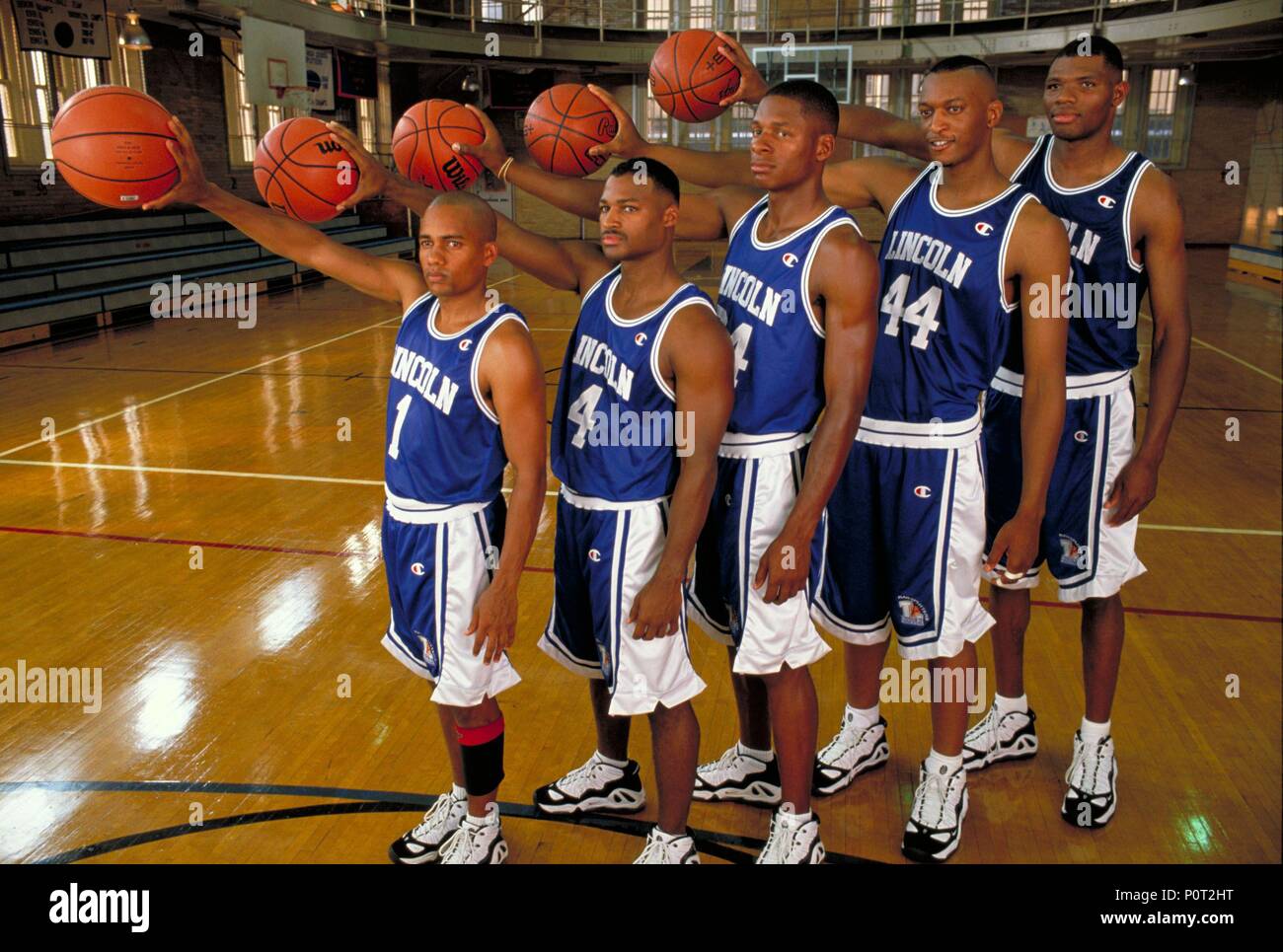 He Got Game Year 1998 Director Spike Lee Hill Harper Travis Best Ray Allen  John Wallace Walter McCarty Stock Photo - Alamy