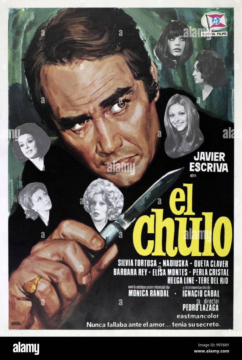 Original Film Title: EL CHULO. English Title: EL CHULO. Film Director:  PEDRO LAZAGA. Year: 1974. Credit: SUEVIA FILMS / Album Stock Photo - Alamy