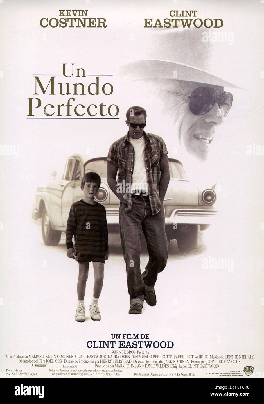 Original Film Title: A PERFECT WORLD.  English Title: A PERFECT WORLD.  Film Director: CLINT EASTWOOD.  Year: 1993. Credit: WARNER BROTHERS / Album Stock Photo