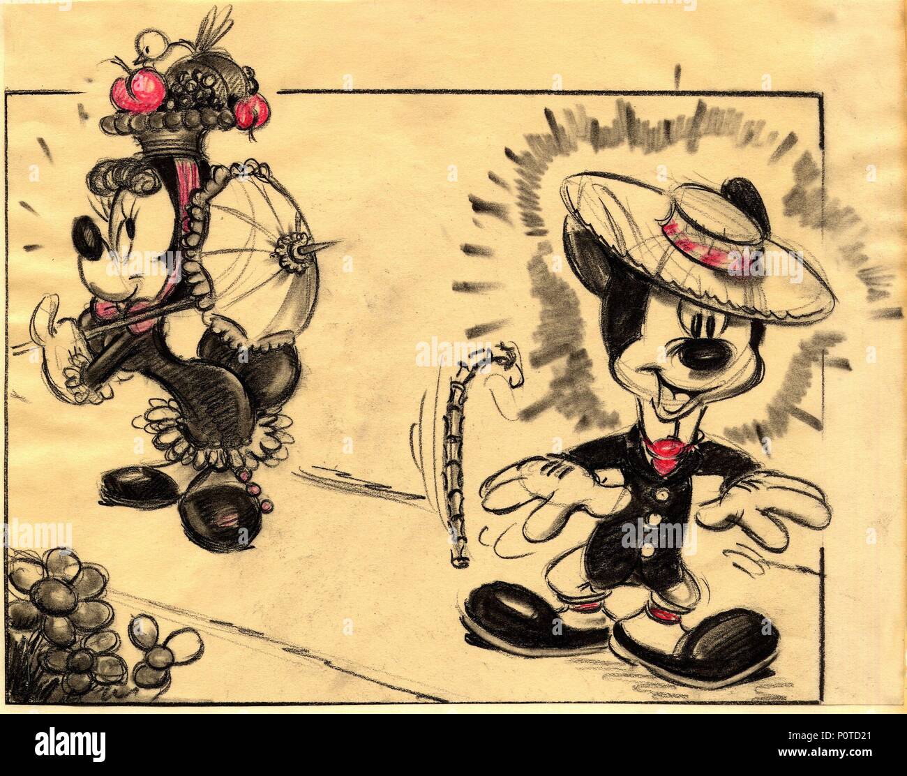 Original Mickey  Minnie First sketches by leogcady on Newgrounds