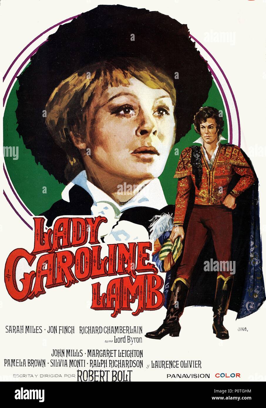 Original Film Title: LADY CAROLINE LAMB.  English Title: LADY CAROLINE LAMB.  Film Director: ROBERT BOLT.  Year: 1972. Credit: ANGLO-EMI/MGM / Album Stock Photo