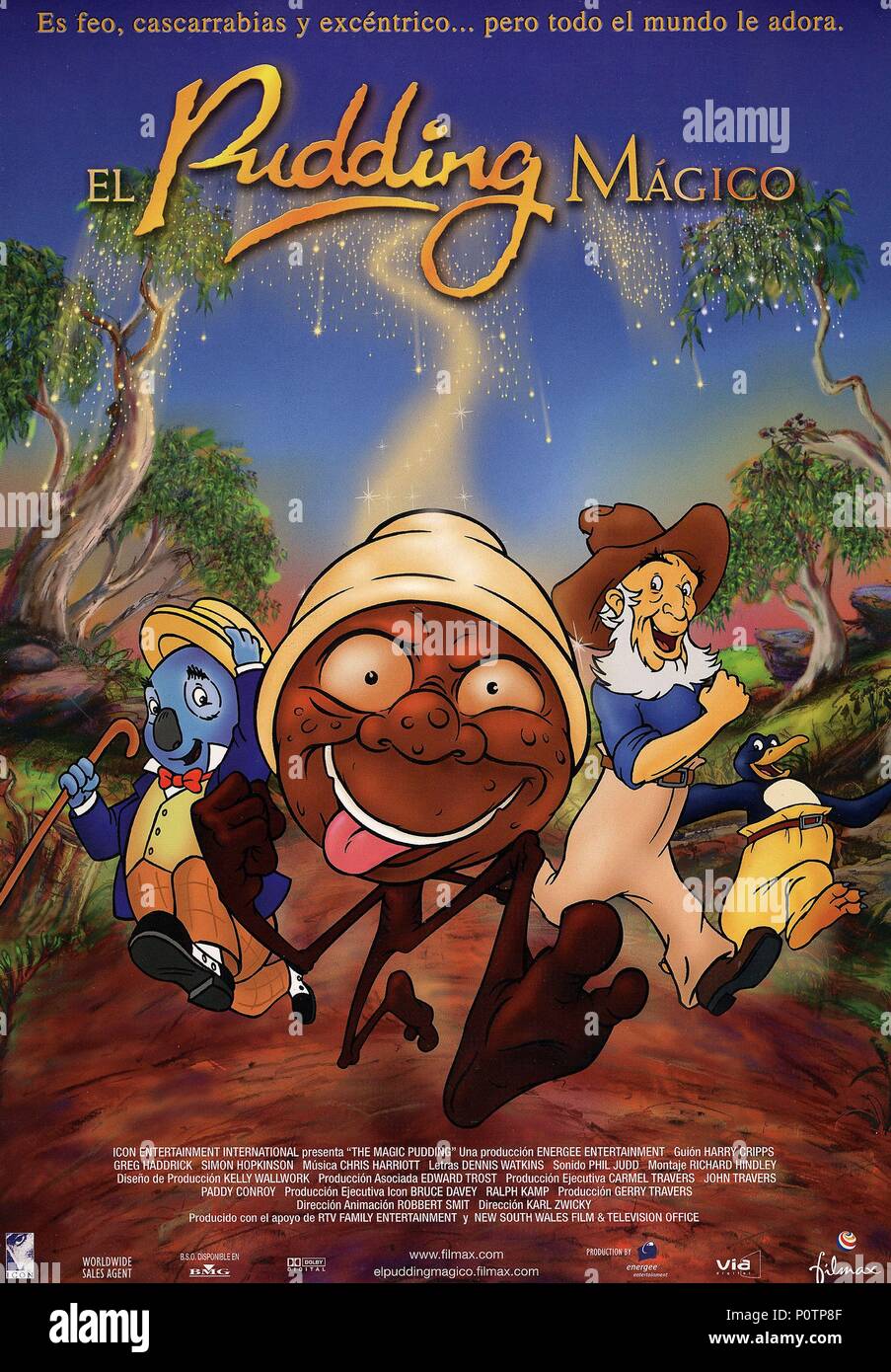 Original Film Title THE MAGIC PUDDING. English Title THE MAGIC