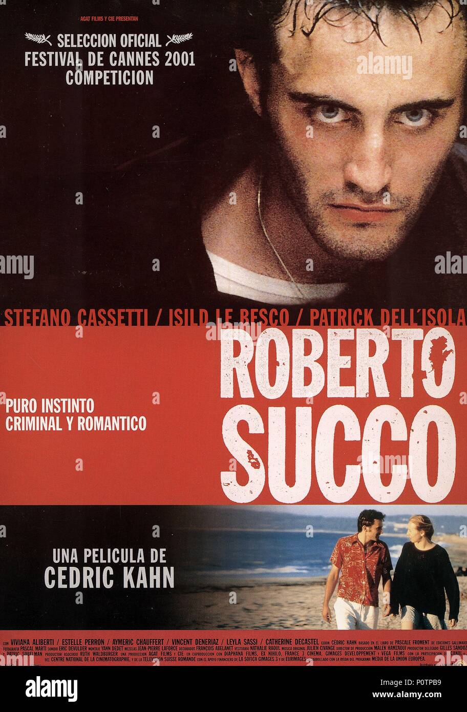 Original Film Title: ROBERTO SUCCO. English Title: ROBERTO SUCCO. Film  Director: CEDRIC KAHN. Year: 2001. Credit: AGAT FILMS & CIE/DIAPHANA  FILMS/EX NIHILO/FRANCE 3 CINEMA / Album Stock Photo - Alamy