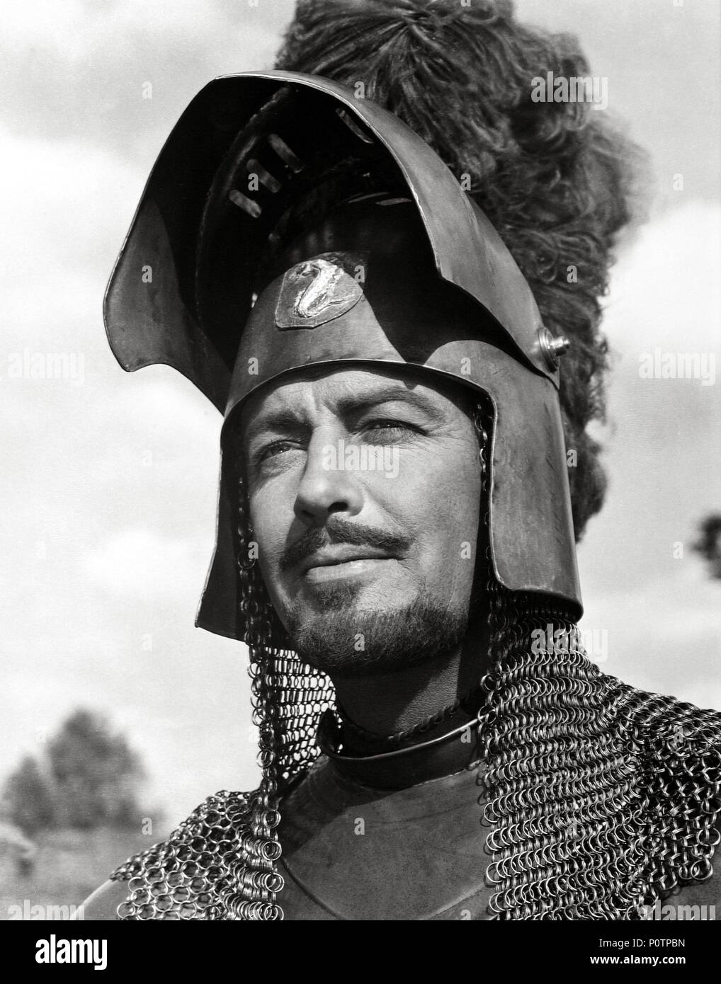 Original Film Title: KNIGHTS OF THE ROUND TABLE.  English Title: KNIGHTS OF THE ROUND TABLE.  Film Director: RICHARD THORPE.  Year: 1953.  Stars: ROBERT (SCHAUSPIELER) TAYLOR. Credit: M.G.M / Album Stock Photo