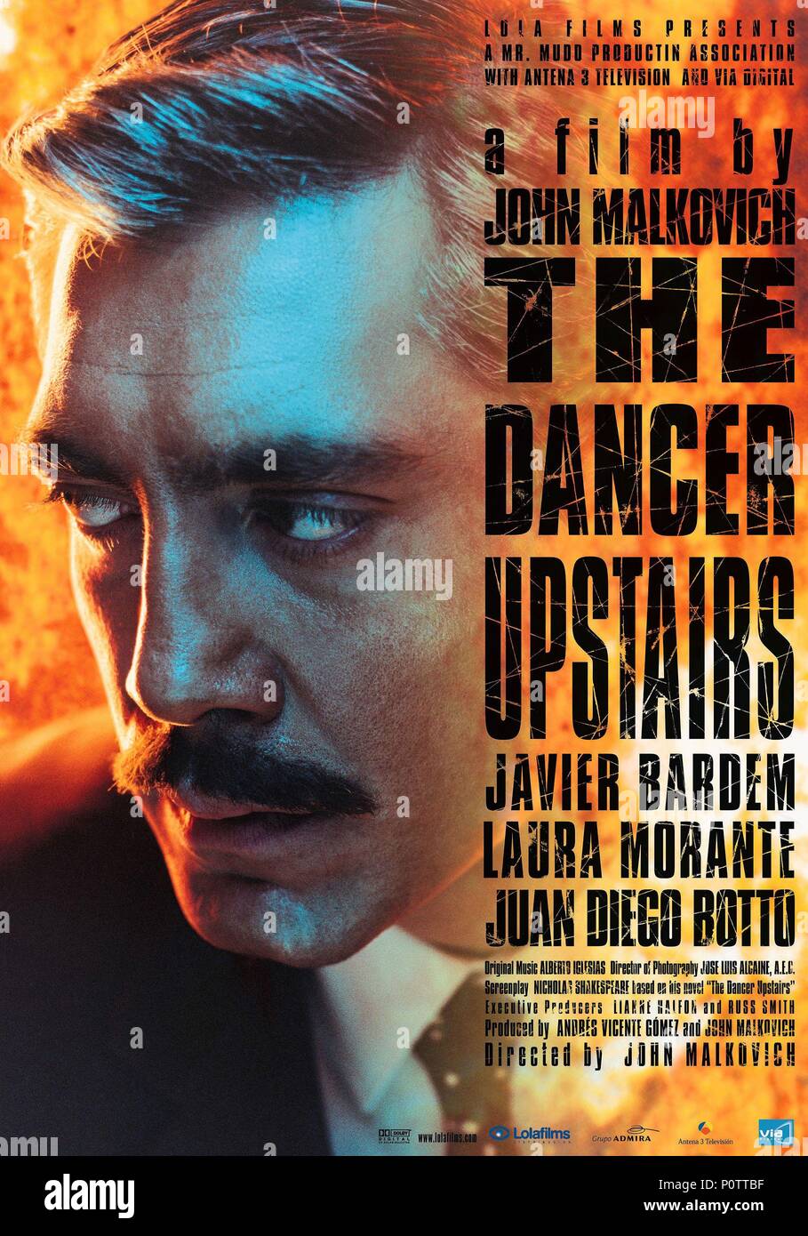 Original Film Title THE DANCER UPSTAIRS. English Title THE DANCER