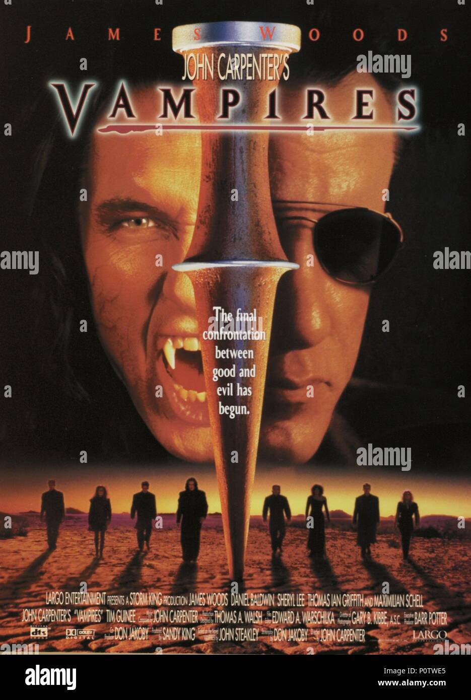 Original Film Title: VAMPIRES.  English Title: VAMPIRES.  Film Director: JOHN CARPENTER.  Year: 1998. Credit: COLUMBIA TRI STAR / Cortesía Album Stock Photo