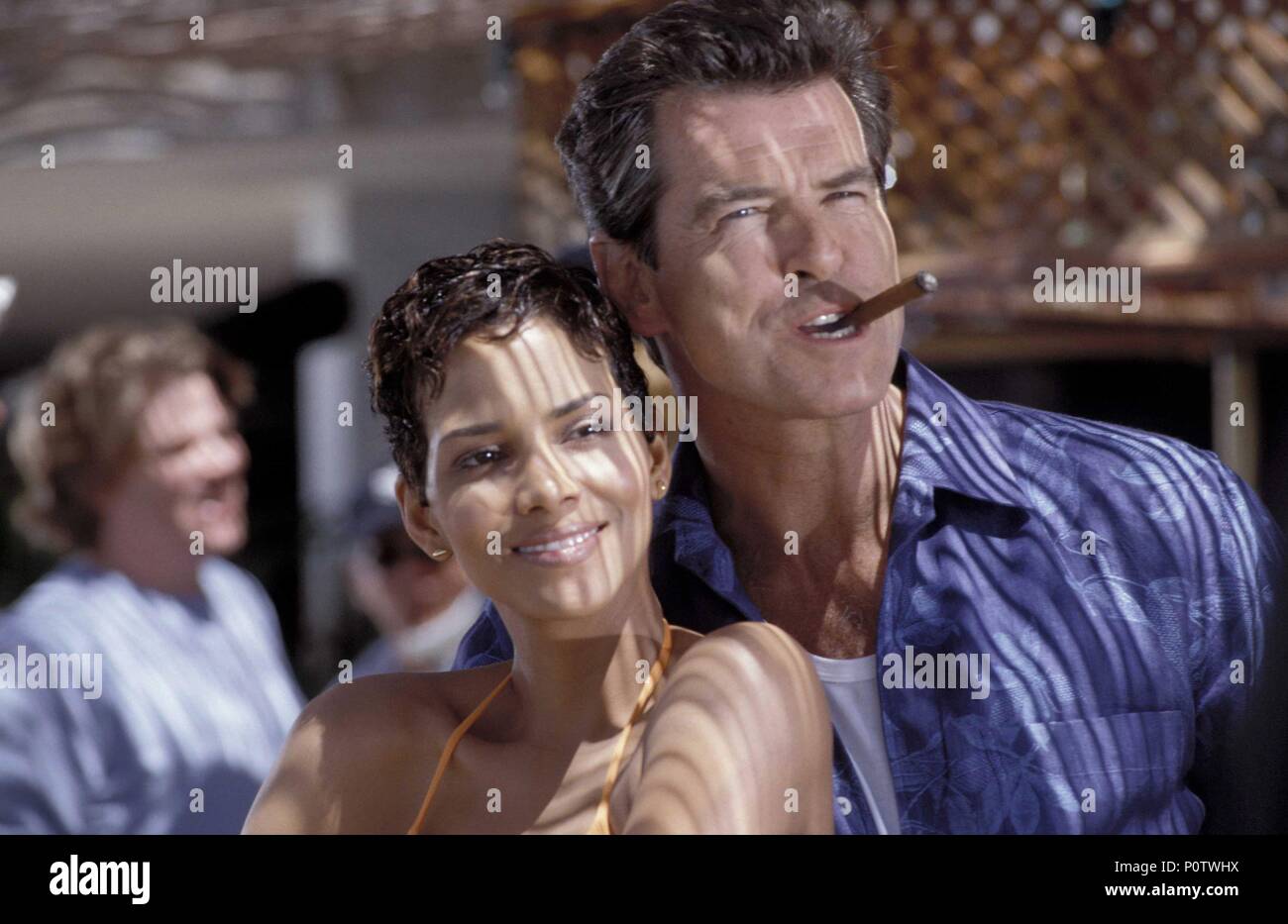 Brosnan James Bond Film Still High Resolution Stock Photography and