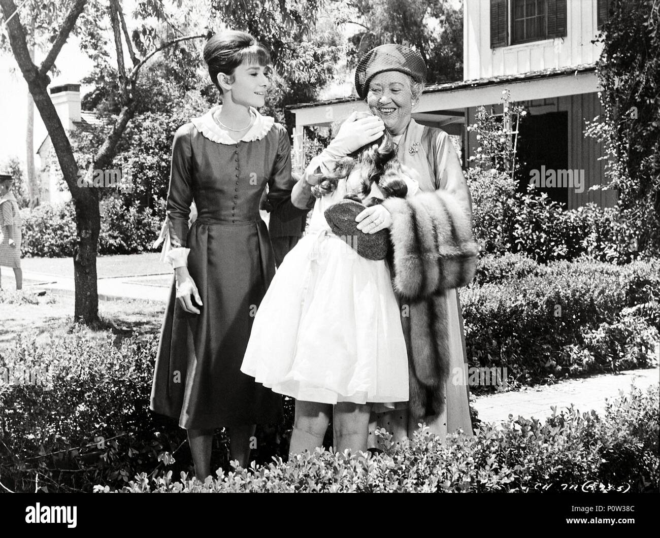 Original Film Title: THE CHILDREN'S HOUR.  English Title: THE CHILDREN'S HOUR.  Film Director: WILLIAM WYLER.  Year: 1961.  Stars: FAY BAINTER; AUDREY HEPBURN; KAREN BALKIN. Credit: UNITED ARTISTS / Album Stock Photo