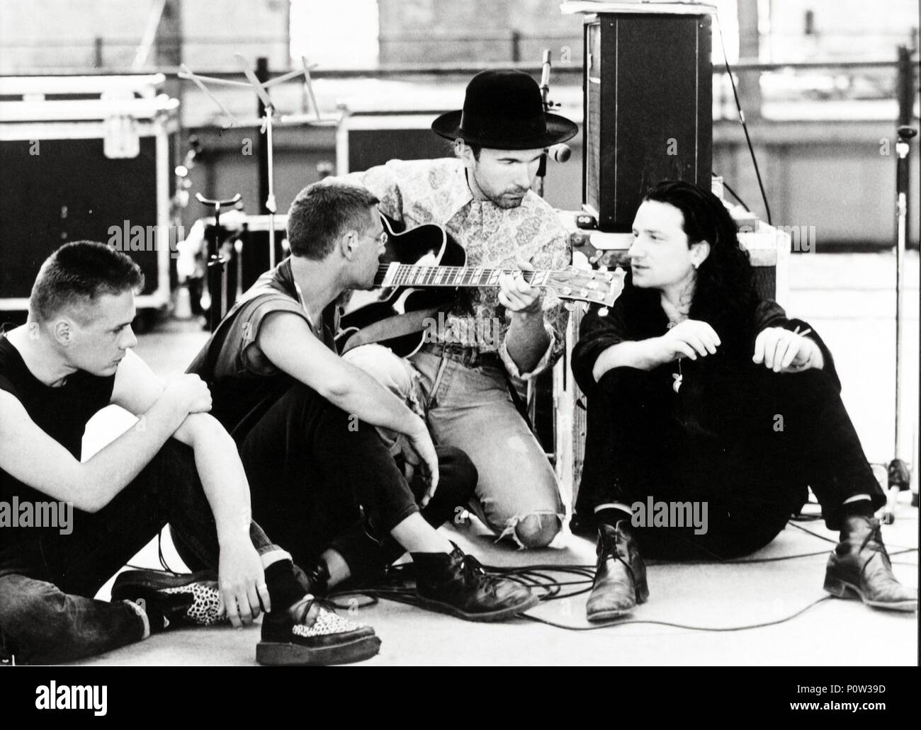 U2 rattle hum 1988 bono hires stock photography and images Alamy